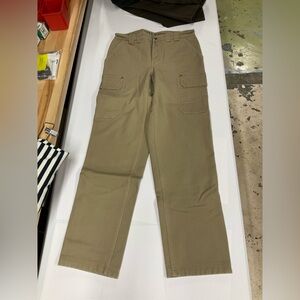 Men's Tan Cargo Pants Lined